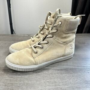 Timberland Skyla Bay 6" Boots Women's Cream Offwhite 10